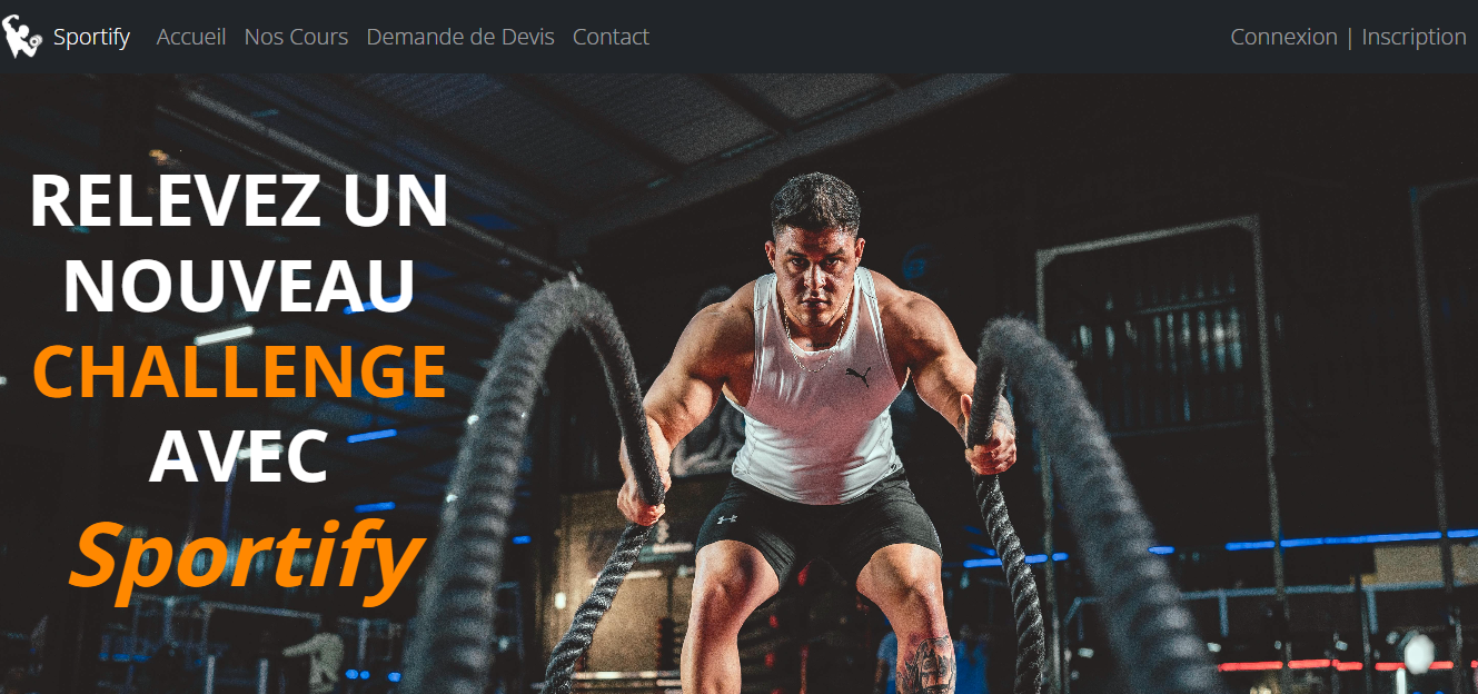 Réservation sportive